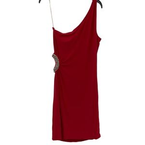 Womens Size Large‎ Red one should dress (X171)